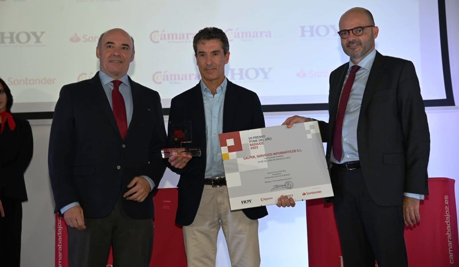 Galper, reciente premio Pyme 2023 en Badajoz,
