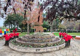 Personal de 'La Hondonera' en el parque natural