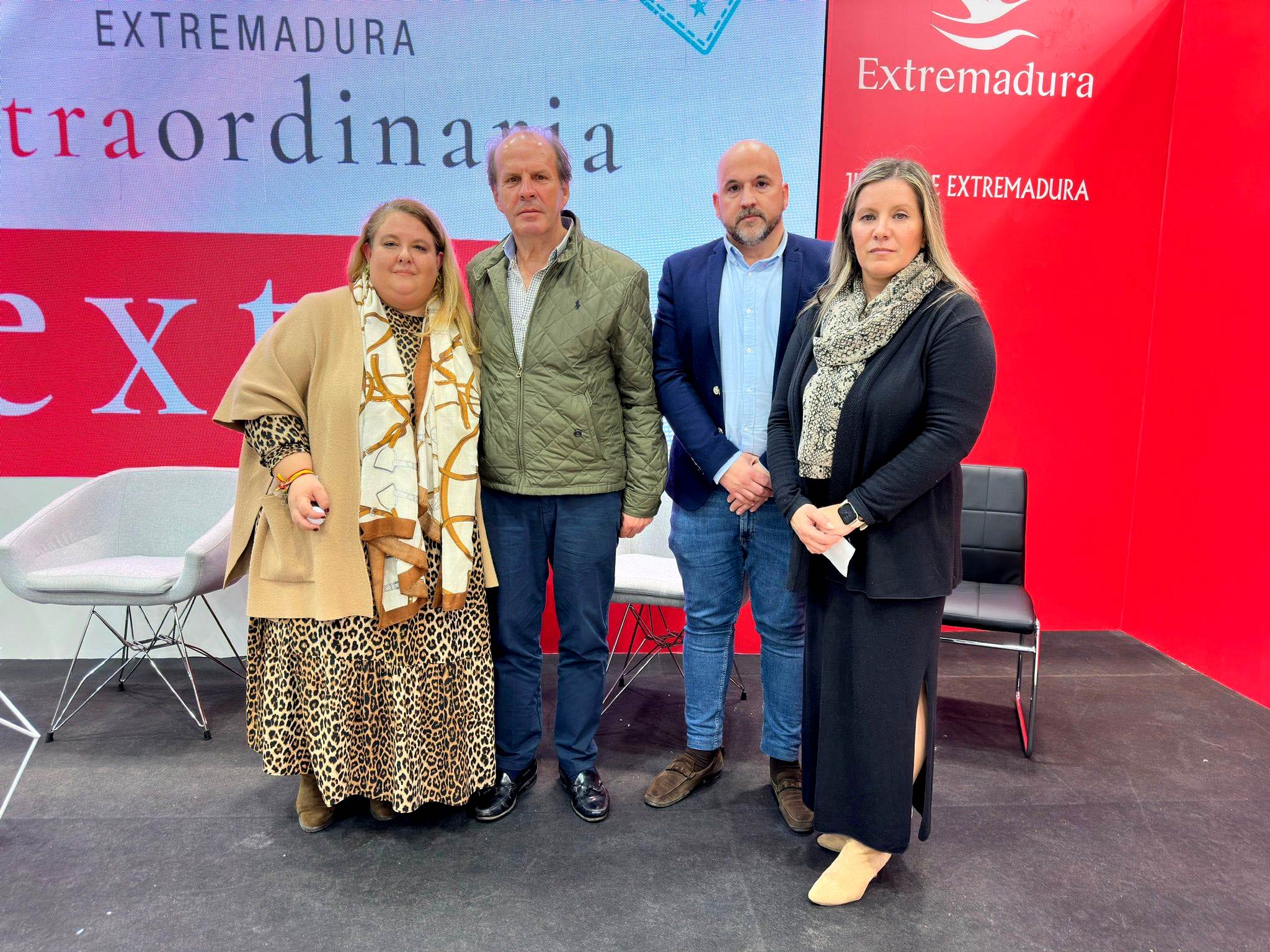 María Lamas, Felipe Bravo, Roberto Baños y Olga Bravo en Madrid