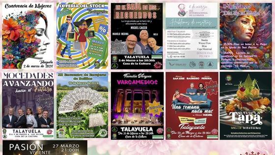 La cultura de primavera se abre con teatro, convivencia de mujeres y Feria del Stock