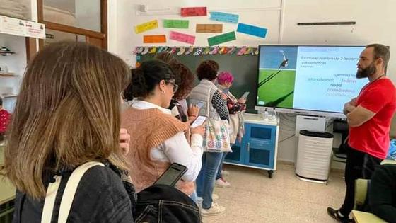 Cuarta estancia formativa del programa 'Muévete 2024' en el colegio Gonzalo Encabo