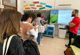 Cuarta estancia formativa del programa 'Muévete 2024' en el colegio Gonzalo Encabo