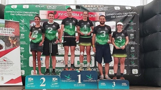 El club Portilla Trail, campeón de Extremadura