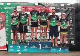 El club Portilla Trail, campeón de Extremadura