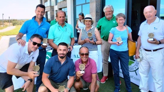 Talayuela acoge un torneo de golf del Circuito de Mayores de Extremadura