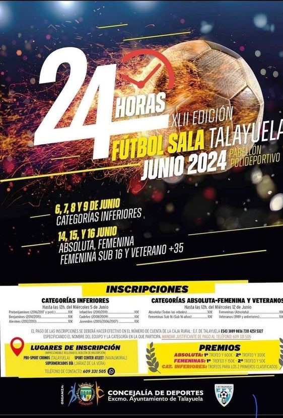 Arranca la primera parte de las 24 Horas de Fútbol-Sala