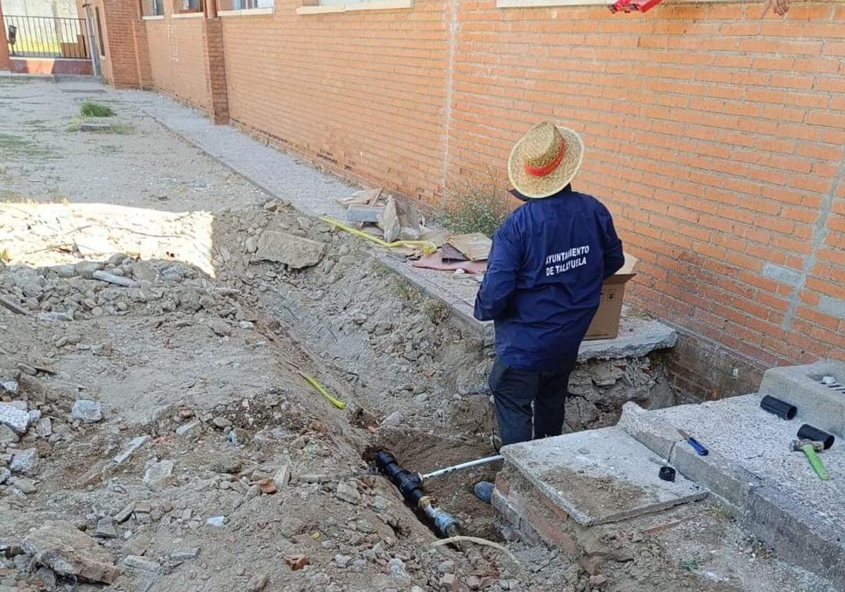 Las obras del colegio Gonzalo Encabo prosiguen a buena marcha