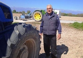 Felipe Castañar, presidente de la comunidad de regantes