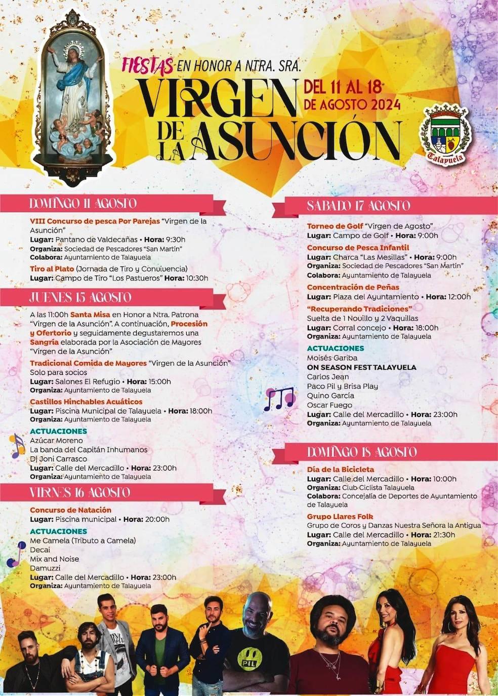 Talayuela despide unas animadas fiestas estivales