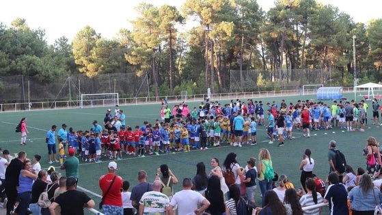 El II Torneo Día de Extremadura de fútbol base congregó a 250 participantes