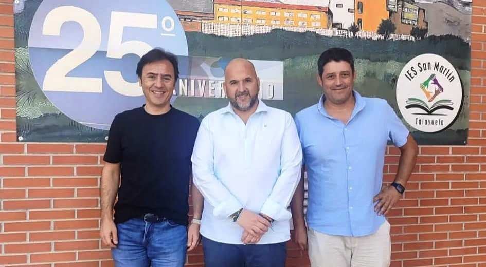 Visita al instituto San Martín