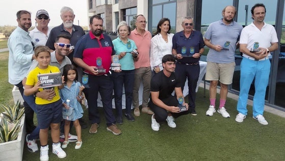 Gran participación en el II Torneo San Miguel de golf