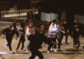 Carreras y persecusiones por las calles de Talayuela