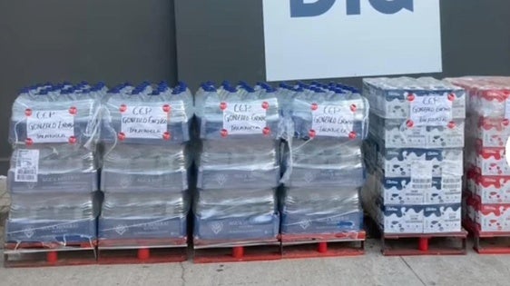 El colegio Gonzalo Encabo envía víveres a Valencia para las familias afectadas por la Dana