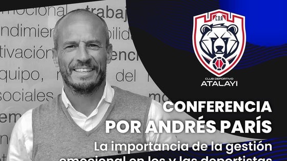 El CD Atalayí trae al conocido pedagogo deportivo Andrés París