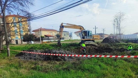 Se reemplazan las tuberías próximas al cuartel y al instituto San Martín
