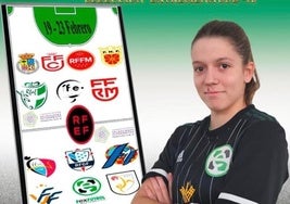 Marina Sánchez disputa el Campeonato de España sub 16 con la selección extremeña