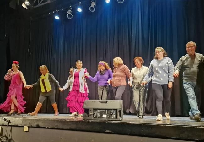 Acto celebrado en la casa de la cultura