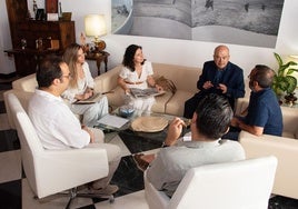 Un momento del encuentro.