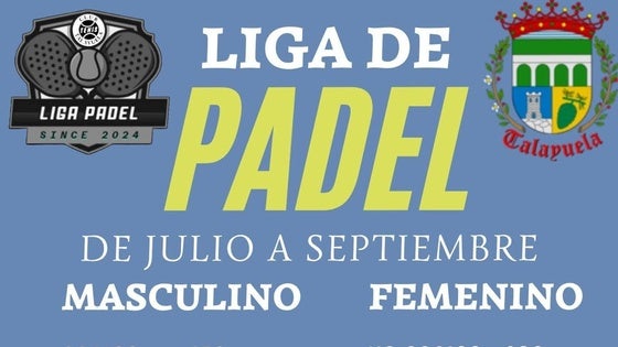 Abierta la inscripción para la Liga de Pádel