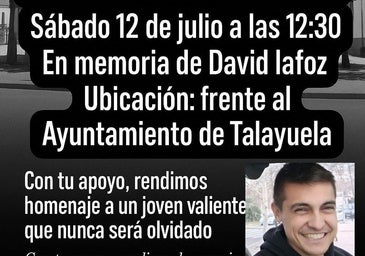 Concentración en la plaza este sábado en memoria de un joven trabajador agrario