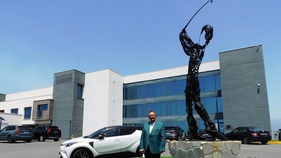Severiano Ballesteros inmortalizado para siempre en Talayuela Golf