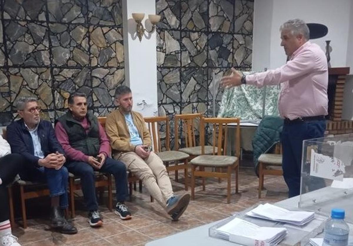 Aurelio Rubio tras ser elegido a finales de abril