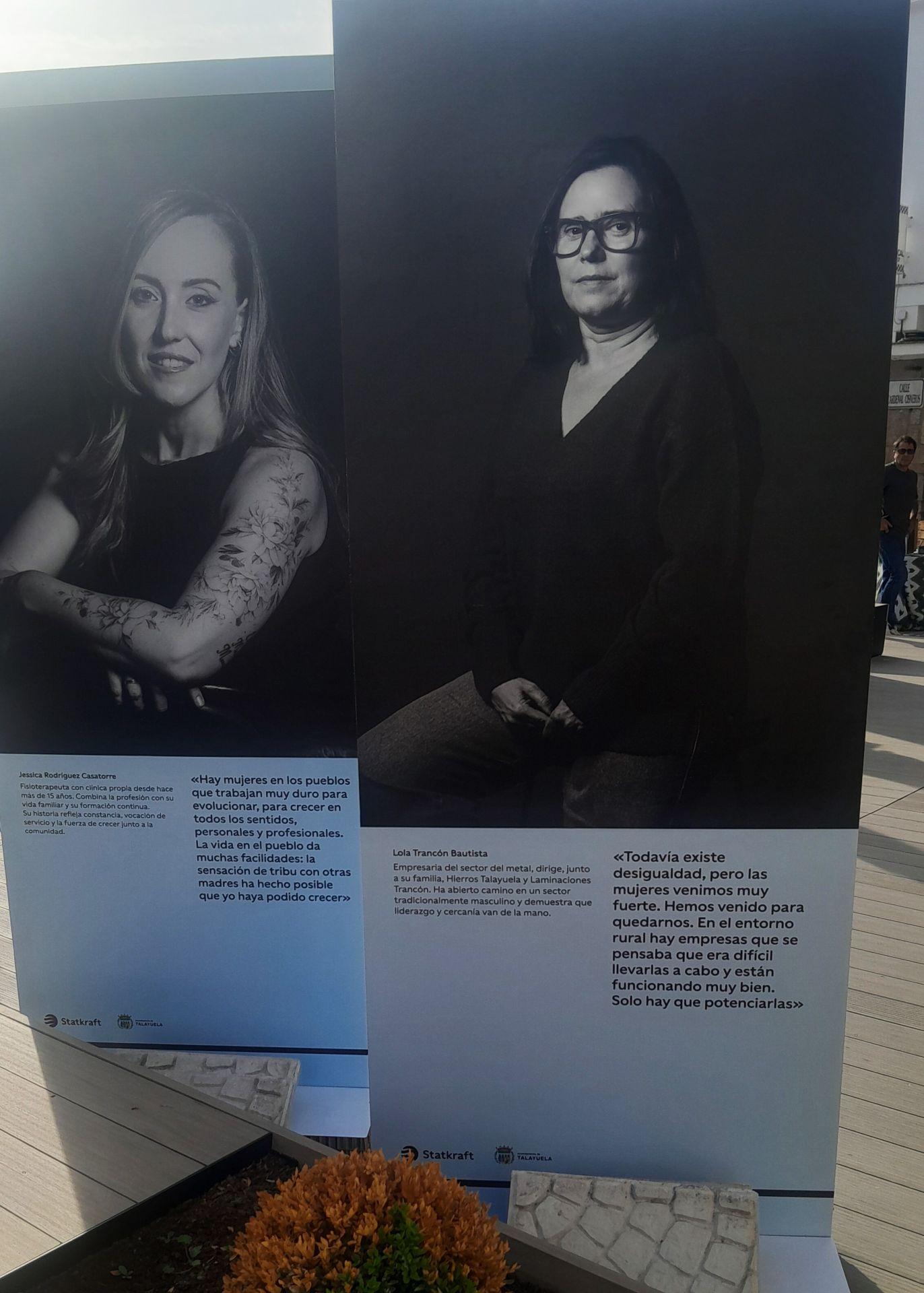 Ocho vecinas protagonizan la muestra 'Mujeres de Talayuela'