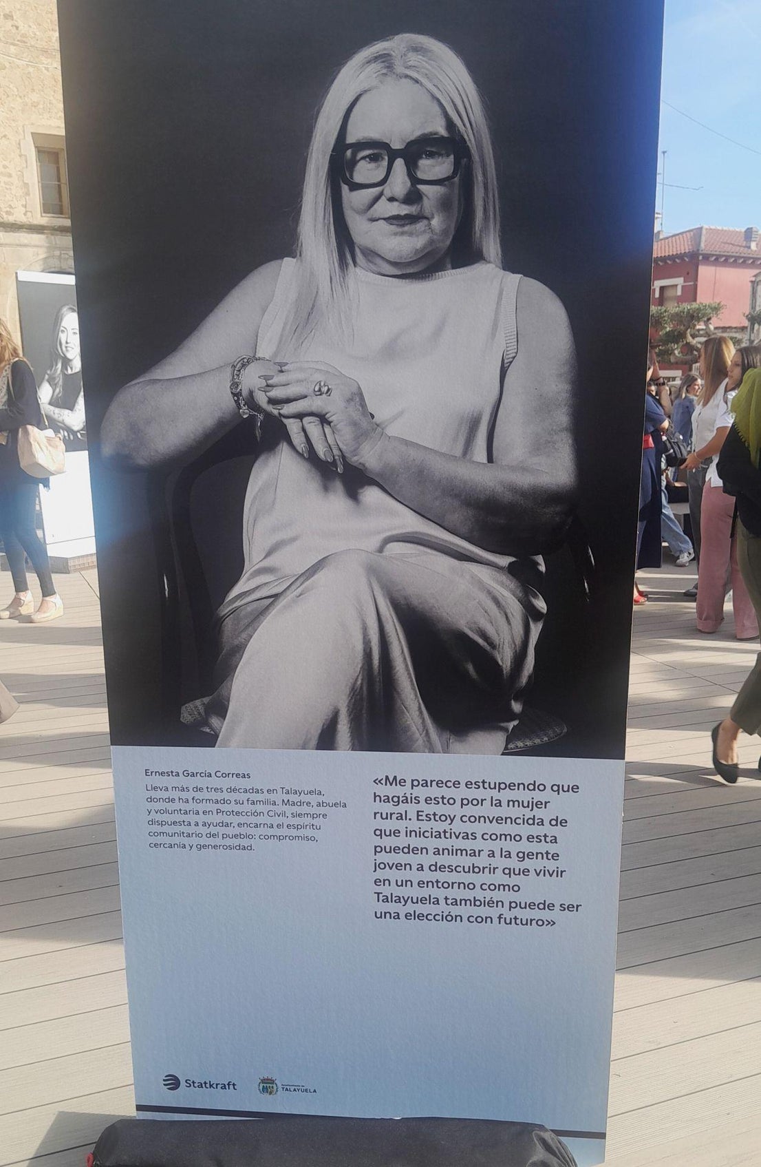 Ocho vecinas protagonizan la muestra 'Mujeres de Talayuela'