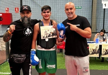 Yadiel Expósito, del club Parabellum, medalla de oro en Kick Boxing en Ávila