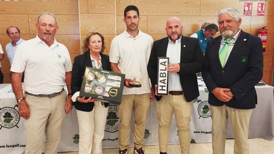 El campo de golf acoge el Campeonato de Extremadura