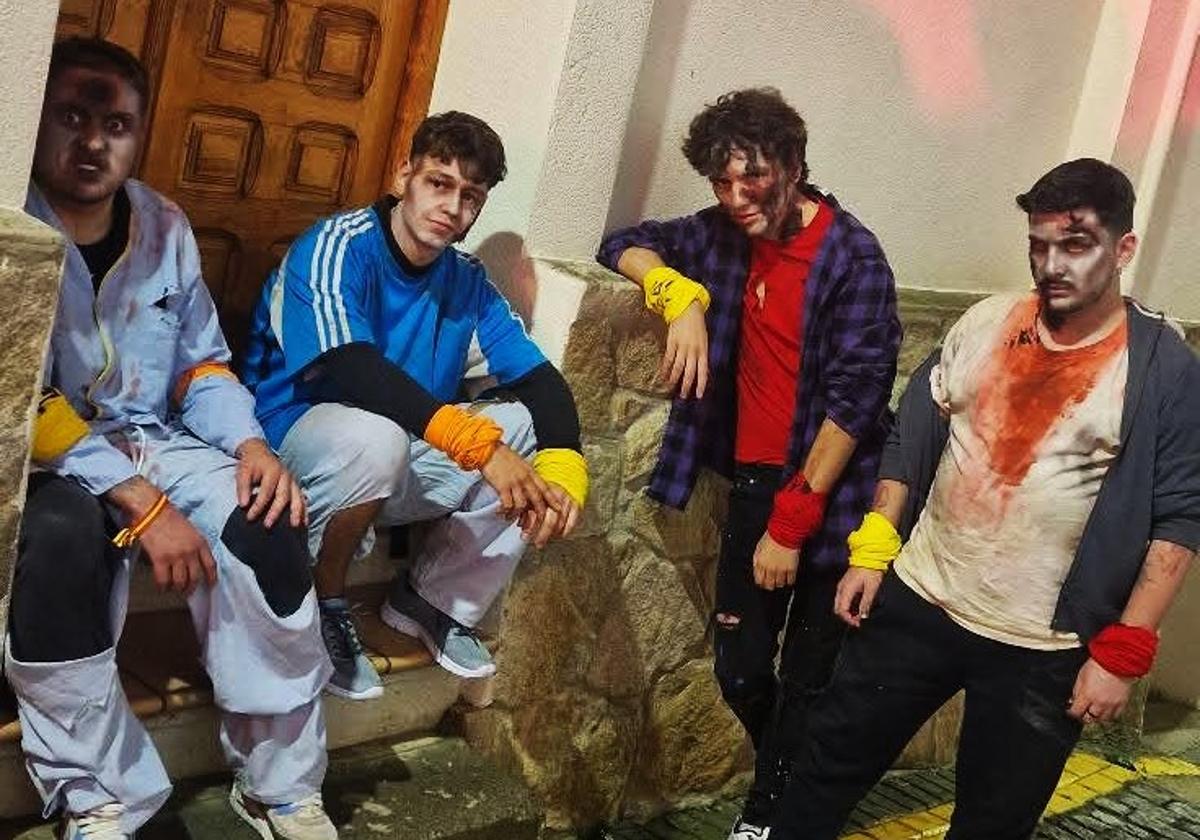 Jóvenes participantes en la actividad