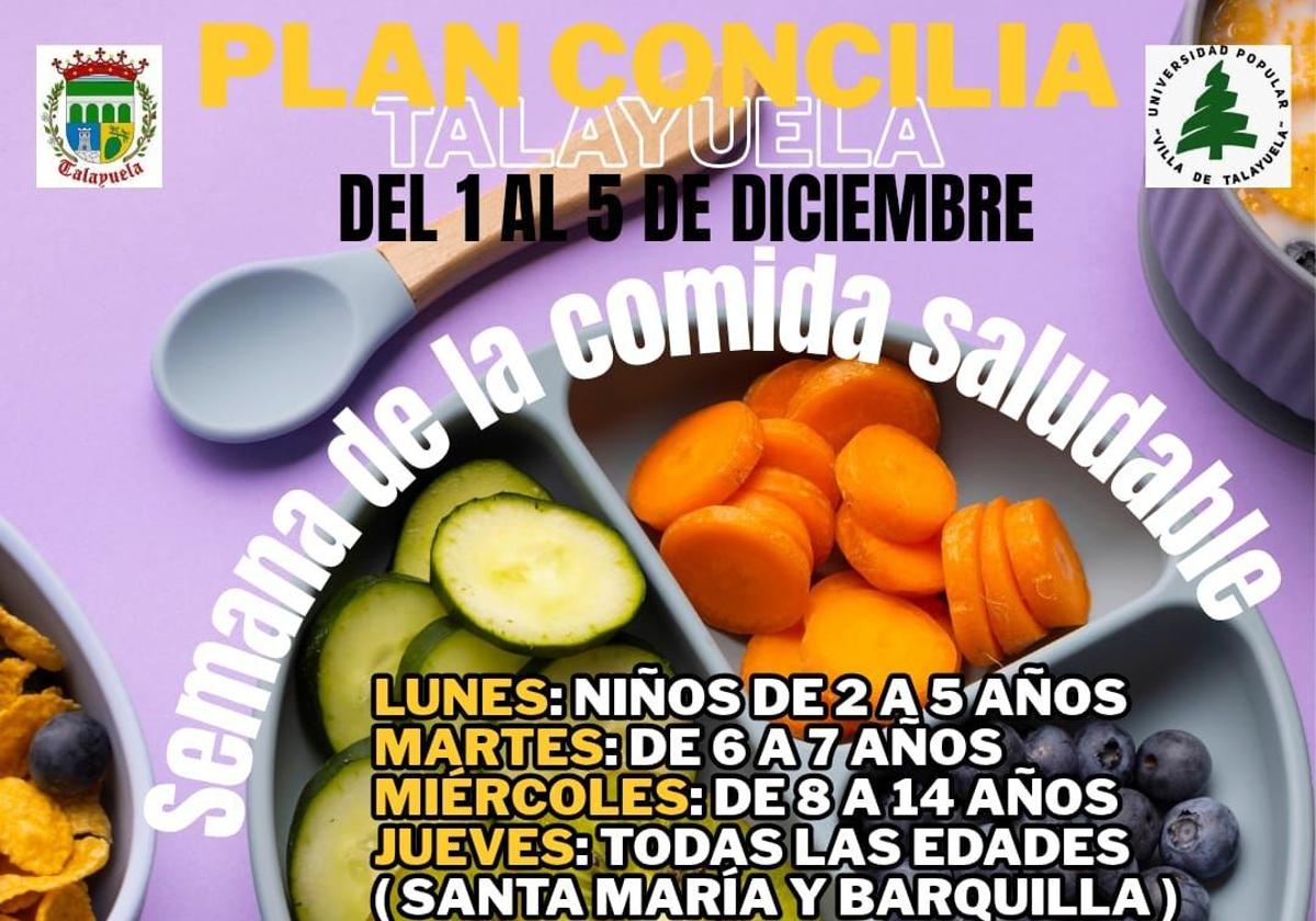 El Plan Concilia dedica esta vez la semana a la comida saludable