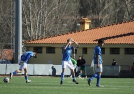 Celebración del gol talayuelano