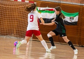 Marina Sánchez participa en el Nacional Femenino sub16 de fútbol-sala