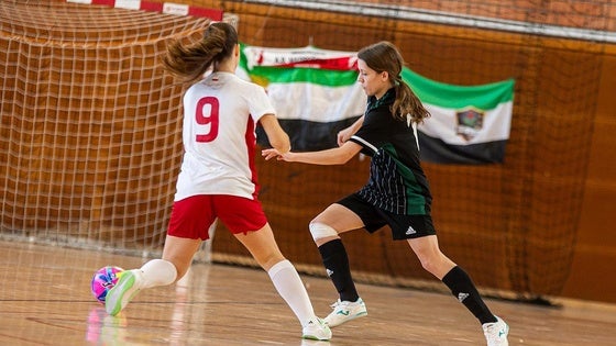 Marina Sánchez participa en el Nacional Femenino sub16 de fútbol-sala