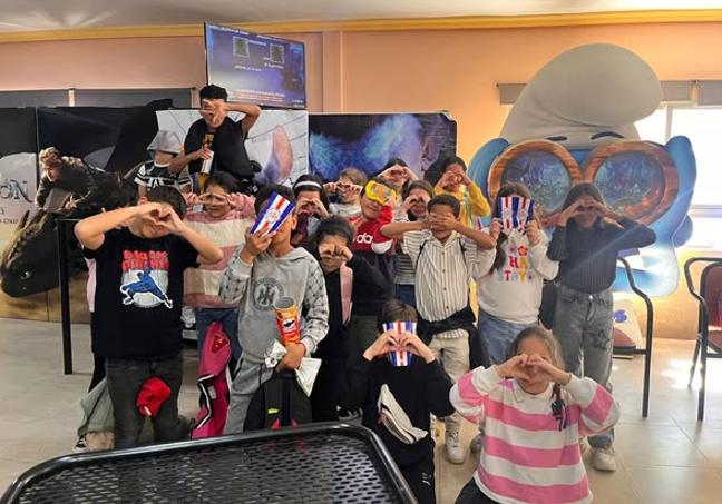 Los escolares del Gonzalo Encabo en Cines Navalmoral