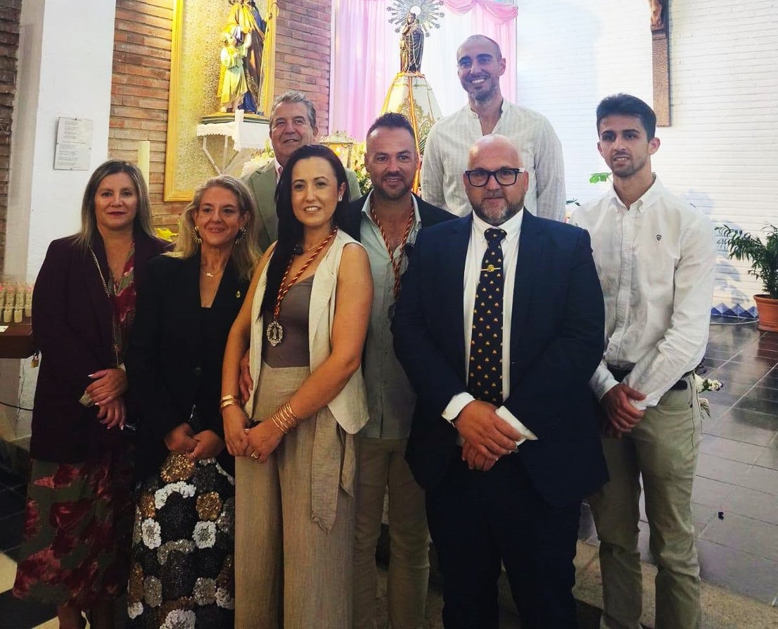 Santa María de las Lomas festeja a su patrona