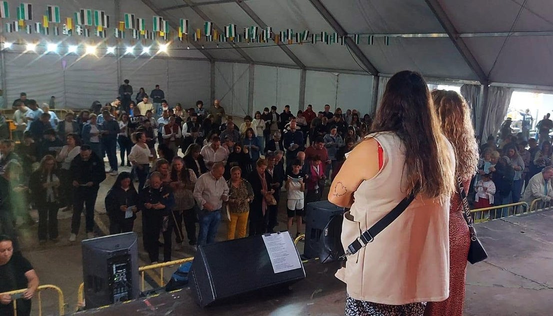 Santa María de las Lomas festeja a su patrona