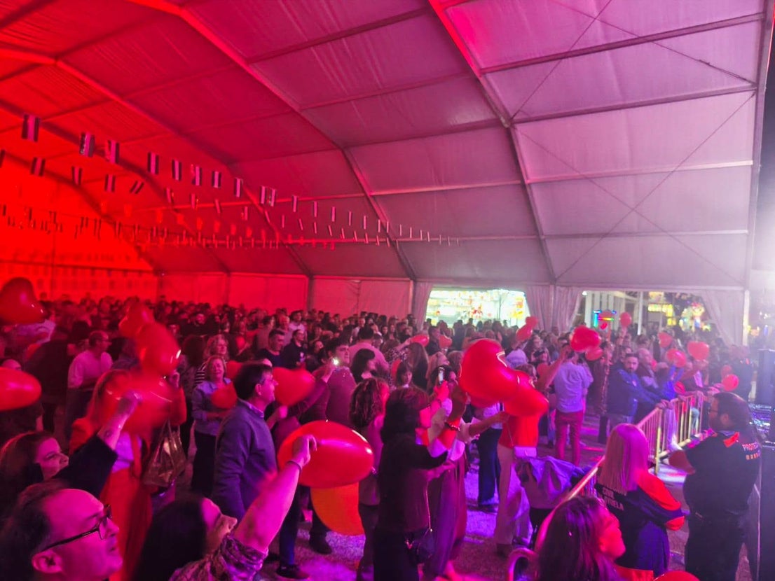 Santa María de las Lomas festeja a su patrona