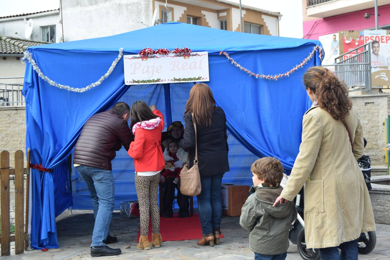 El Emisario Real ya viaja a Oriente para entregar las cartas de decenas de niños y niñas de Talayuela a los Reyes Magos