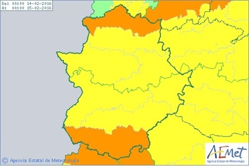 Sube a naranja el nivel de avisos por fuertes rachas de viento para mañana