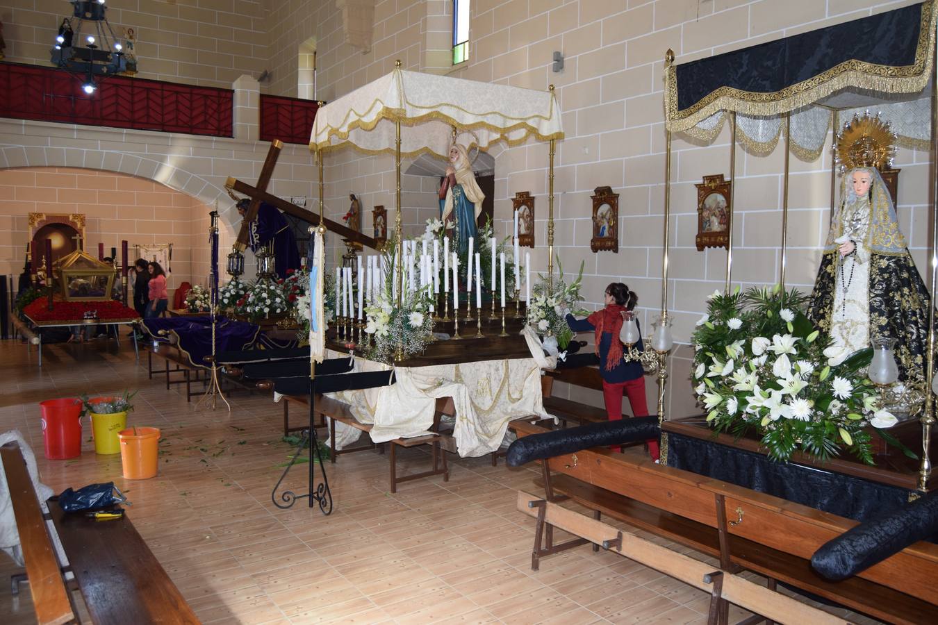 La localidad se prepara para celebrar la Semana Santa