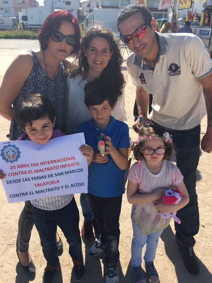 Imagen de la campaña contra la violencia infantil 
