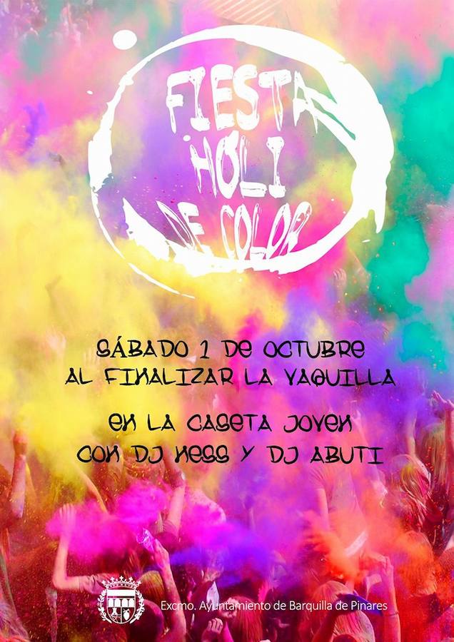 La Fiesta Holi llega a Barquilla de Pinares