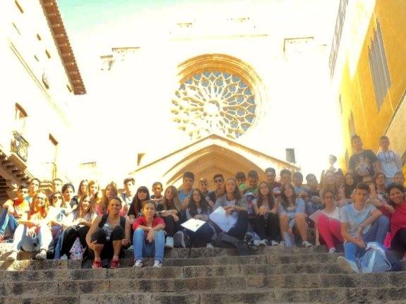 Alumnos asistentes a una de las visitas
