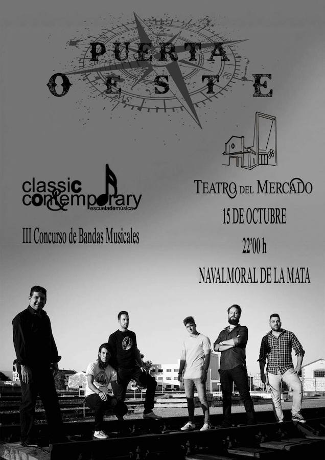 Ramoninos y Puerta Oeste participan esta noche en el concurso de bandas musicales de Navalmoral