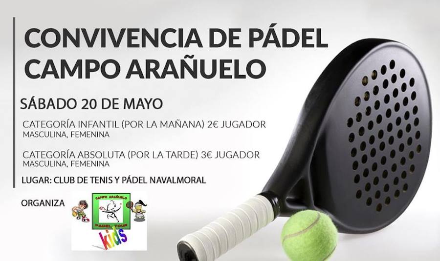 II Convivencia de Pádel del Campo Arañuelo de menores y absoluta