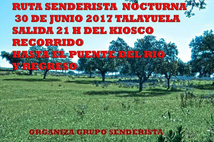 Este viernes, llega una nueva edición de la Ruta Nocturna al Tiétar