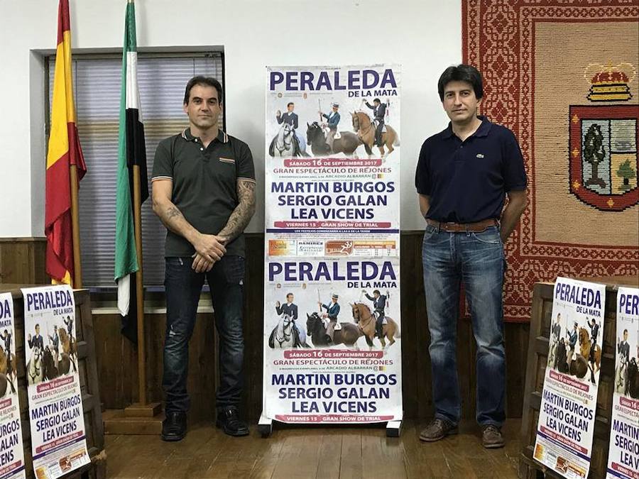 Raul Martín Burgos, Sergio Galán y Lea Vicens, será el cartel para las Fiestas del Cristo en Peraleda de la Mata